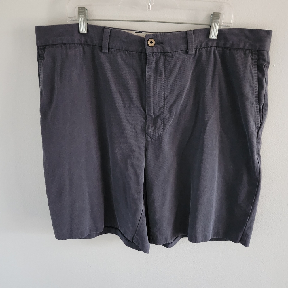 Tommy Bahama Relax 90 Percent Silk Shorts Blue Gray Men’s 38
